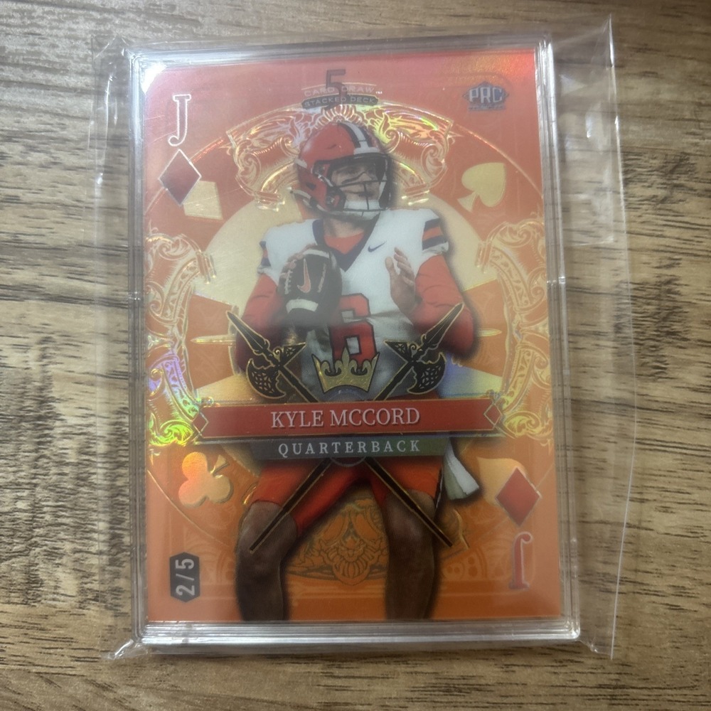 2024 Wild Card 🔥5 CARD DRAW🔥 Kyle‎ McCord (PRC) 2/5